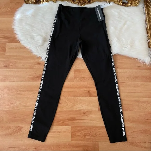 Karl Lagerfeld Pants Jumpsuits Karl Lagerfeld Logo Stripe